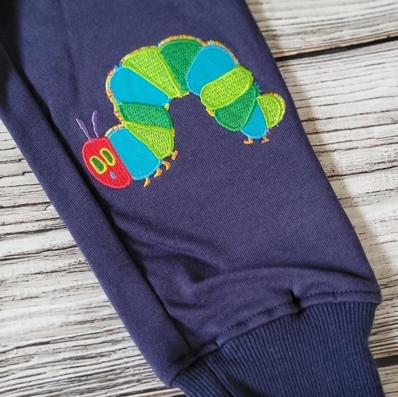 The Very Hungry Caterpillar Jogger Pants Handmade NWT - Picture 10 of 12